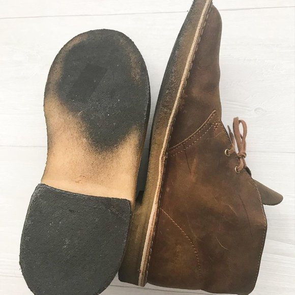 CLARK’S Original Desert Chukka Leather Boots main image 8